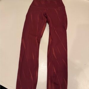 lululemon athletica Red Leggings
